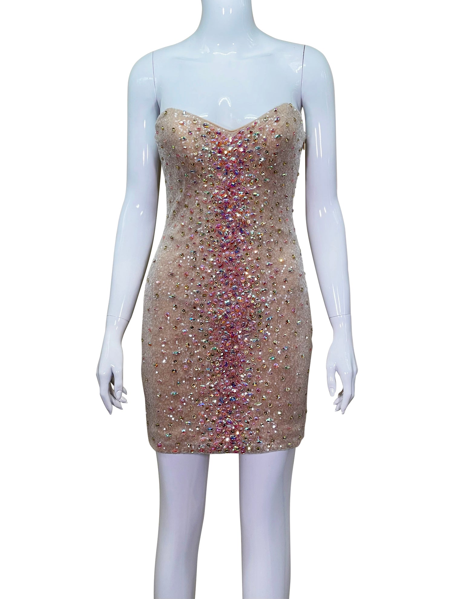 LV Night Sequin Mini Dress - Ready-to-Wear 1A9N7X