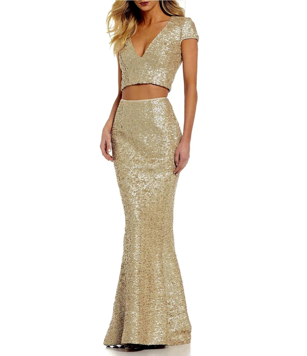 Dress The Population Evening Gown - 2pc