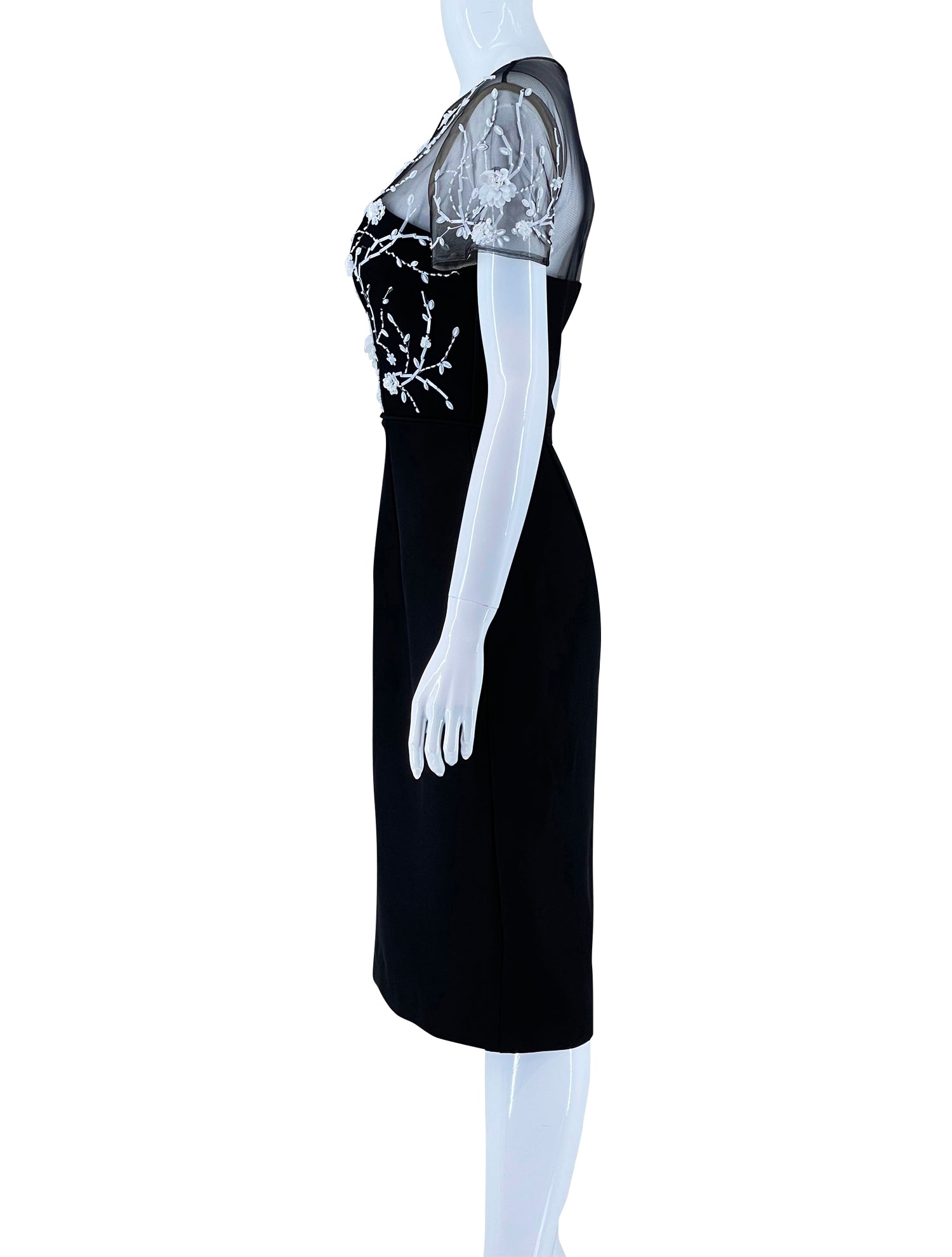 JS Collections Embellished Cocktail Dress