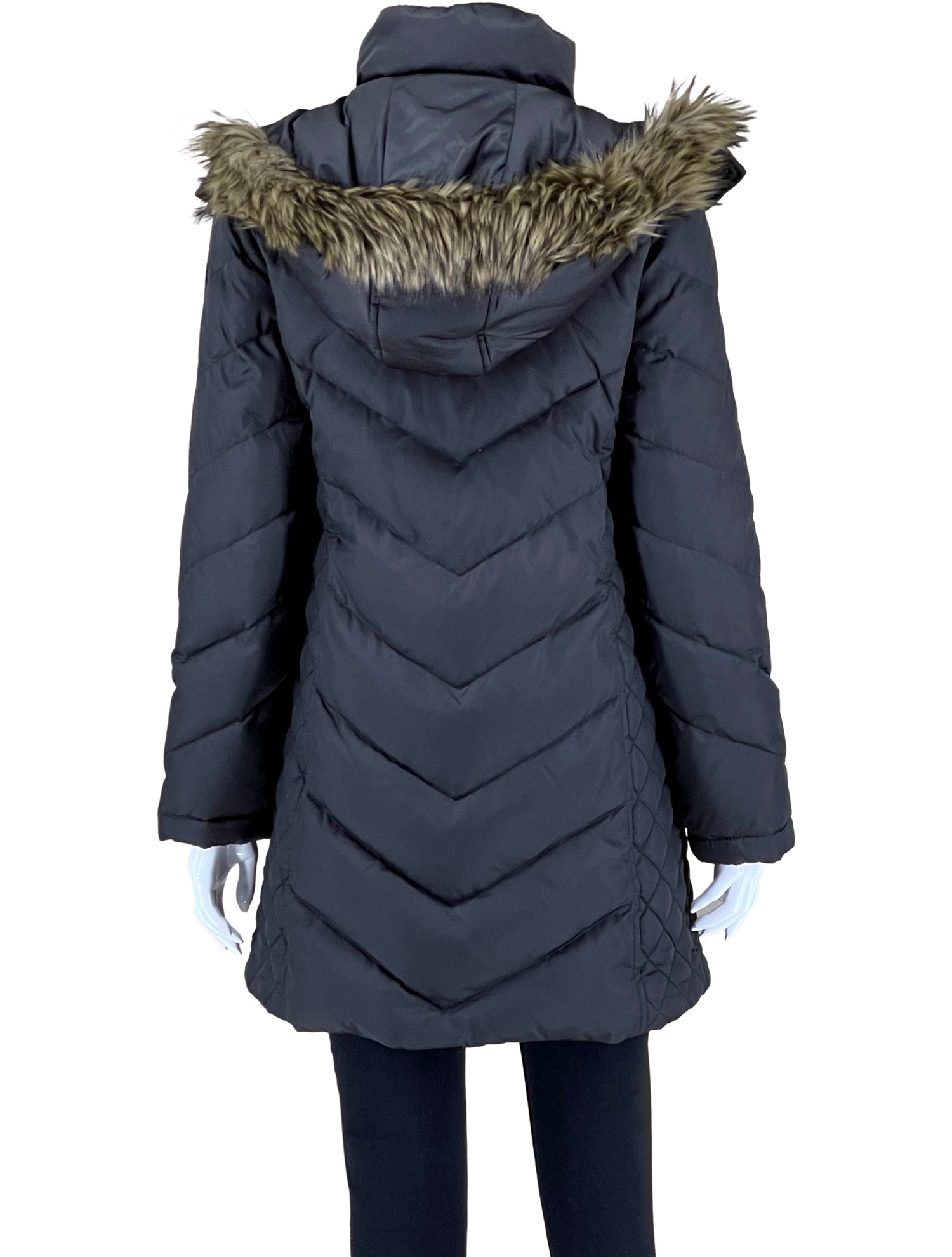 Kenneth Cole Women's Faux-Fur-Trim Hooded Puffer Coat | Westland Mall