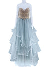 Terani Couture Crystal Princess Evening Gown